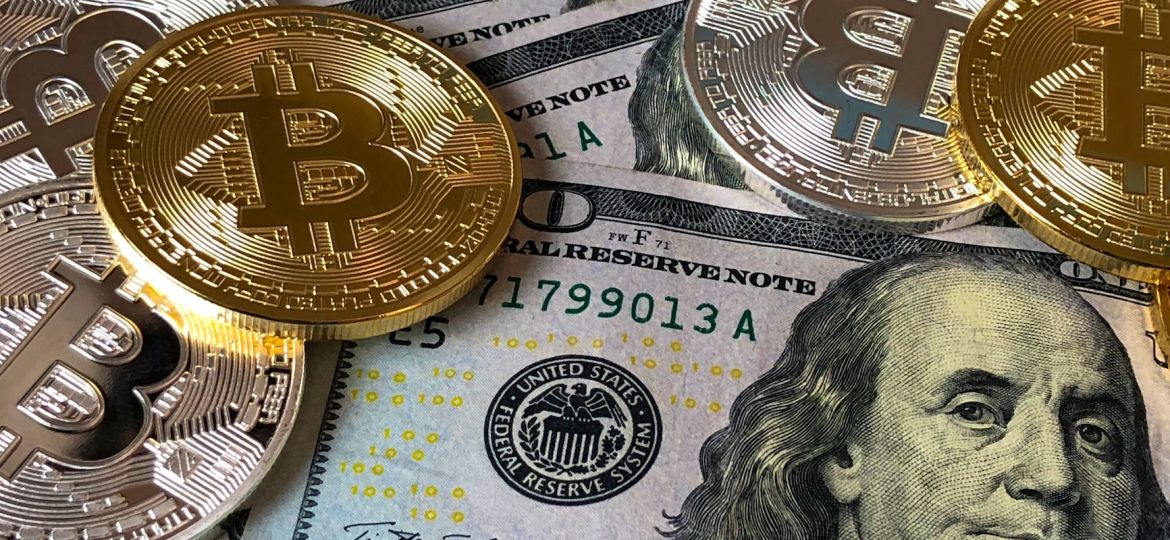 bitcoins and u s dollar bills