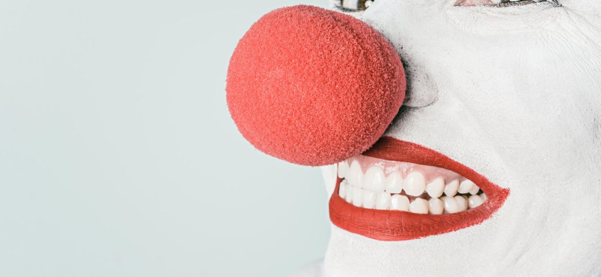 man person red white