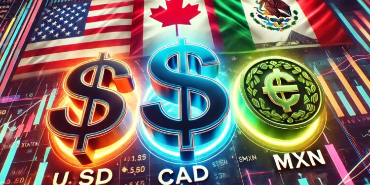 North American Currencies Forecast September 1, 2025